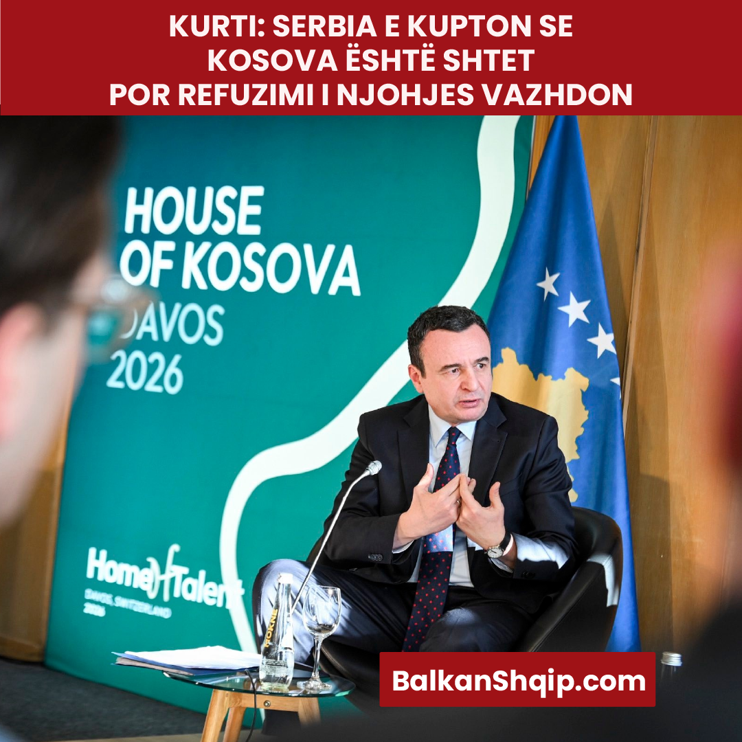 KURTI: SERBIA E KUPTON SE KOSOVA ËSHTË SHTET, POR REFUZIMI I NJOHJES VAZHDON