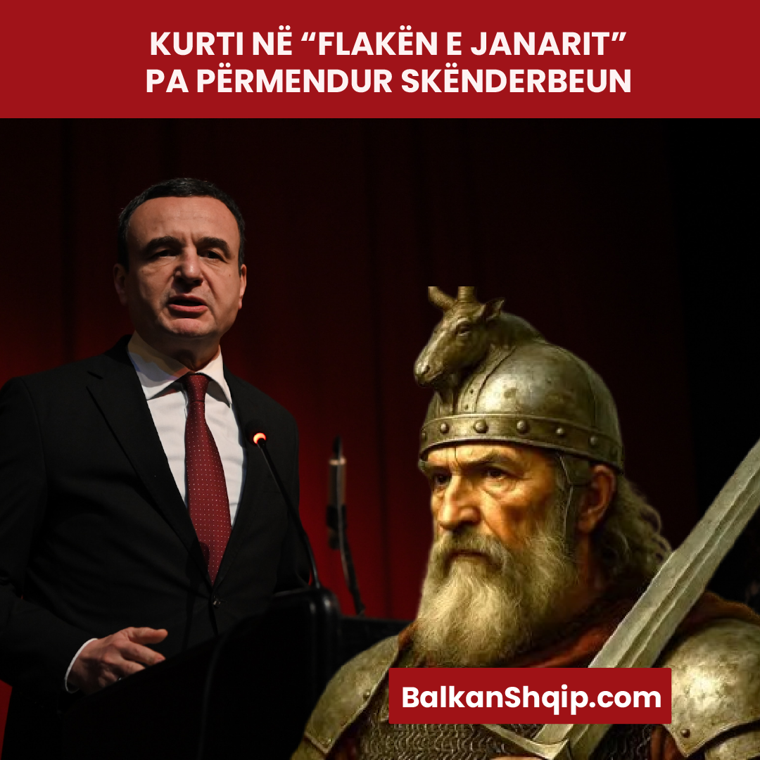 KURTI NË “FLAKËN E JANARIT”, PA PËRMENDUR SKËNDERBEUN